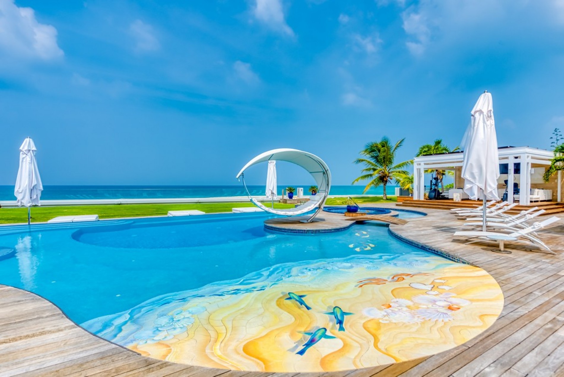 beachfront villas in St. Martin.